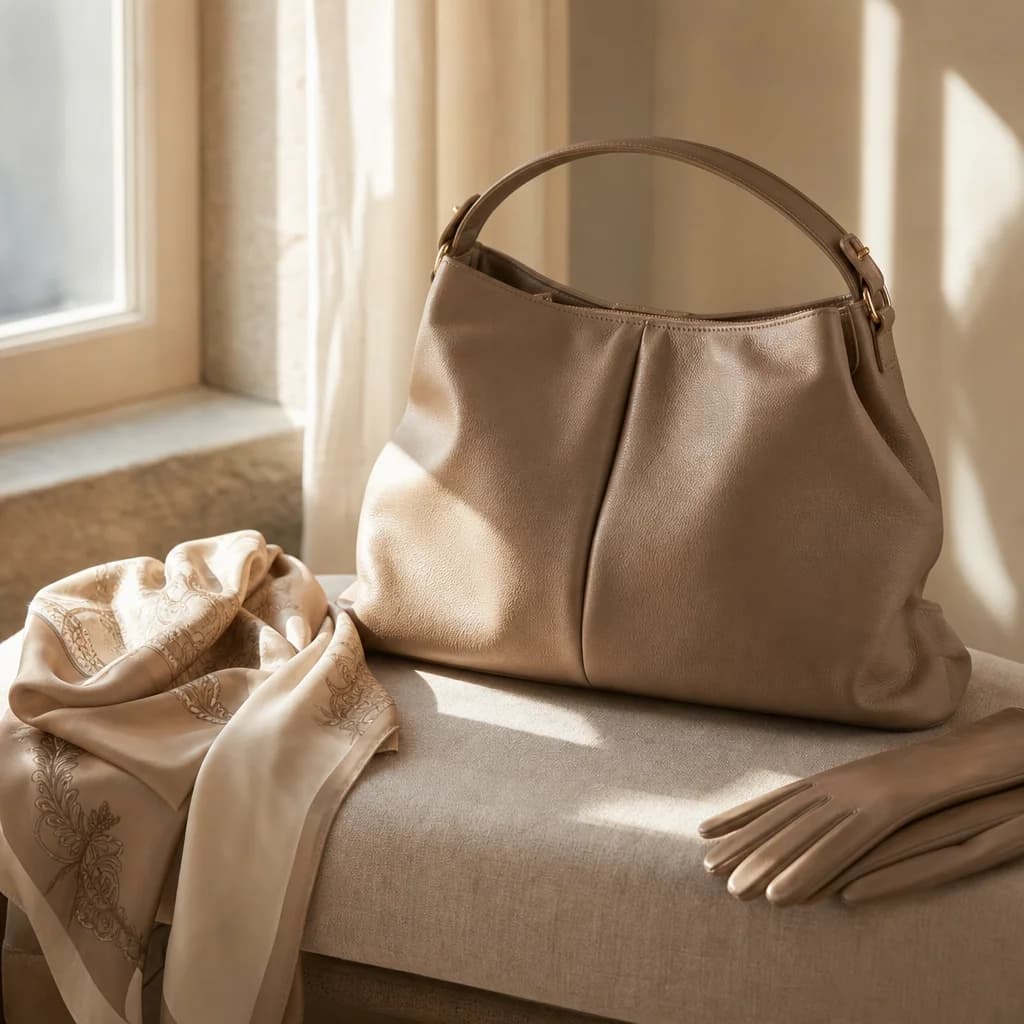 Vegan leather handbags styled for everyday wear